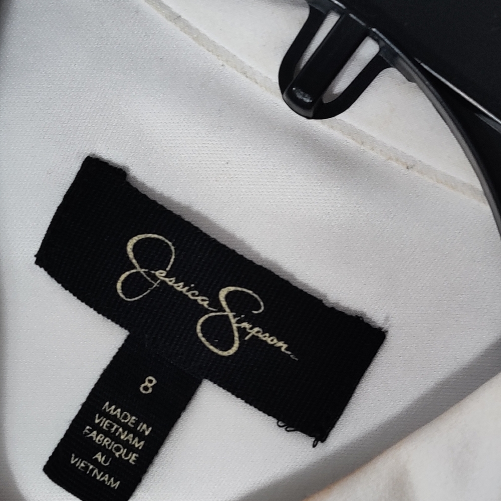 White cotton dress
